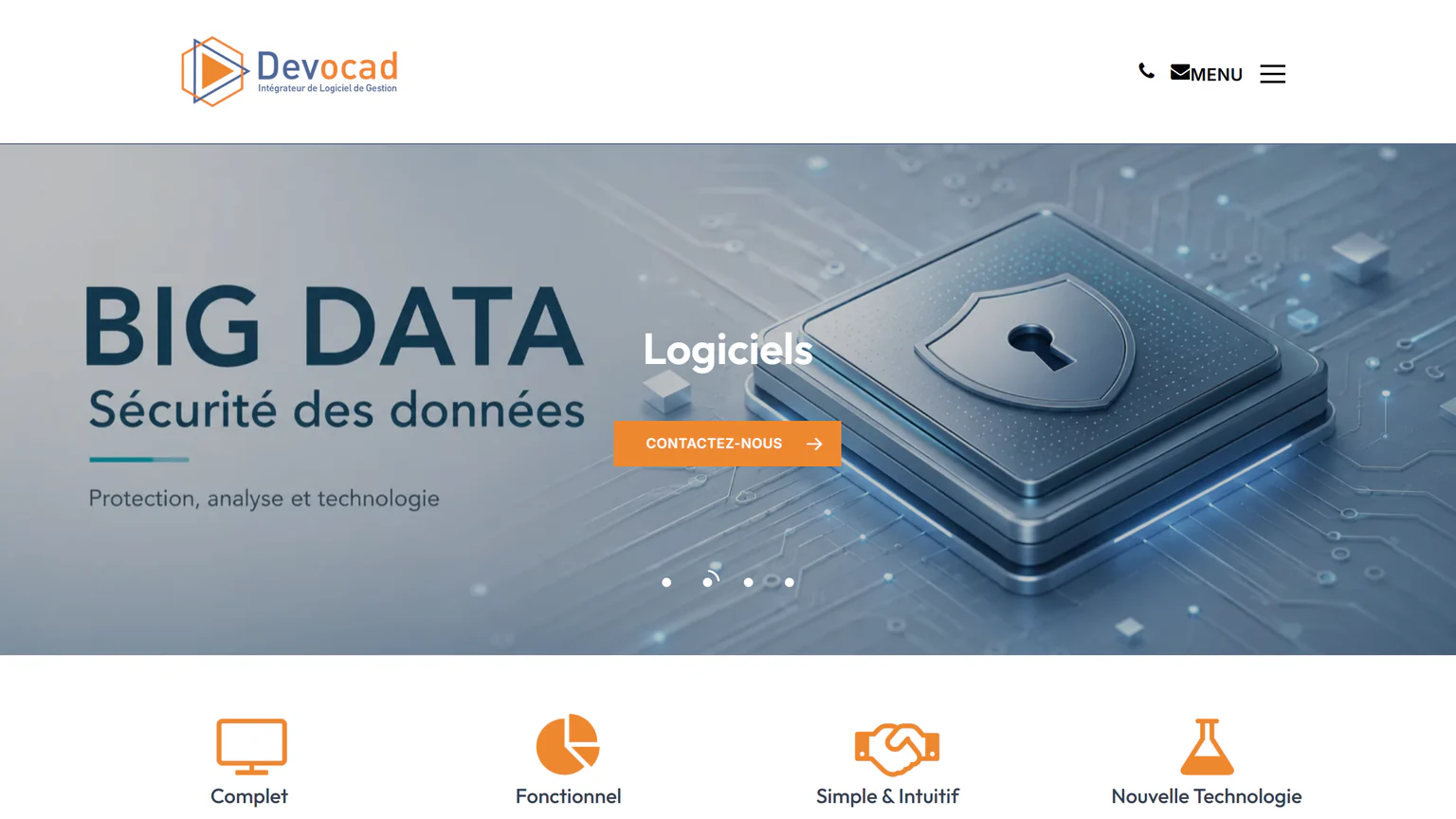 Site vitrine Devocad
